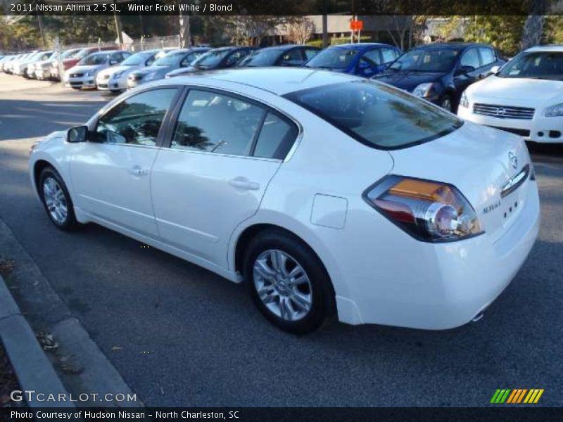 Winter Frost White / Blond 2011 Nissan Altima 2.5 SL
