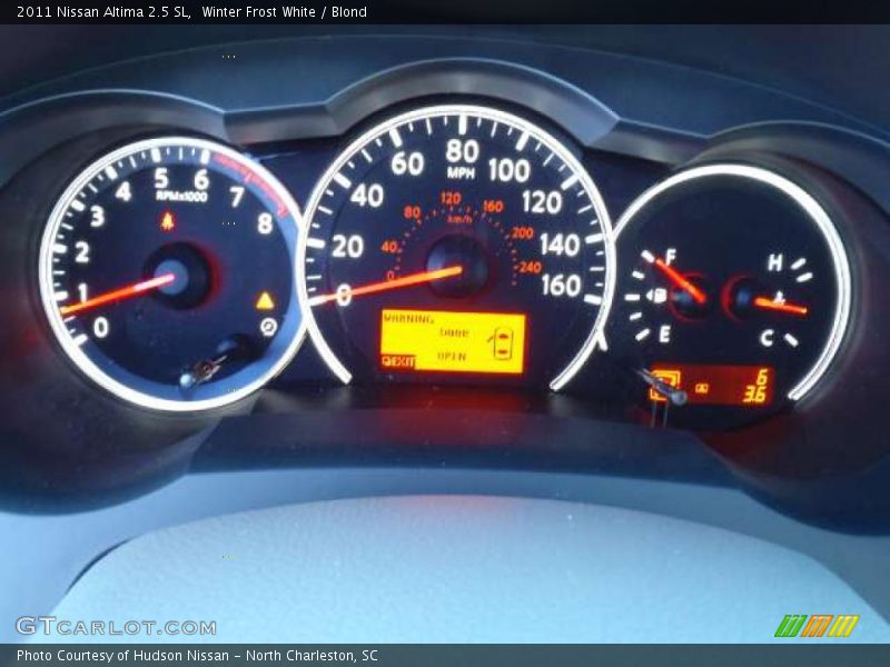 Winter Frost White / Blond 2011 Nissan Altima 2.5 SL