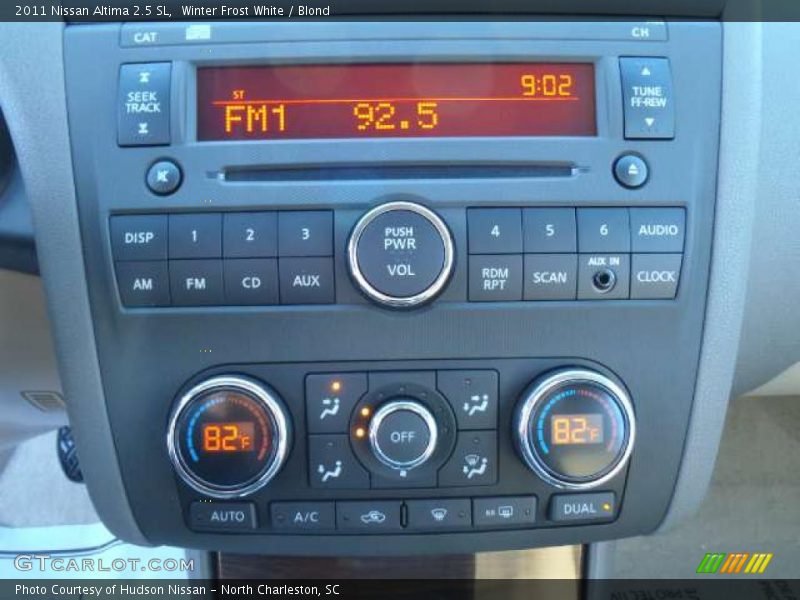 Winter Frost White / Blond 2011 Nissan Altima 2.5 SL