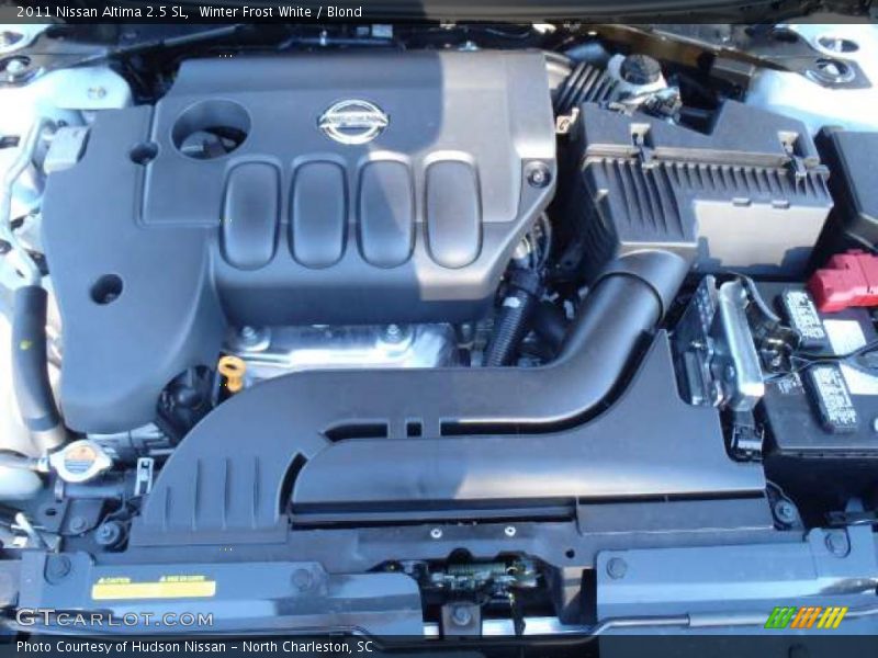 Winter Frost White / Blond 2011 Nissan Altima 2.5 SL