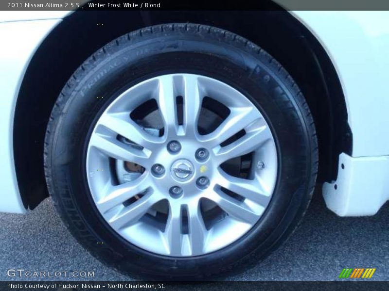 Winter Frost White / Blond 2011 Nissan Altima 2.5 SL