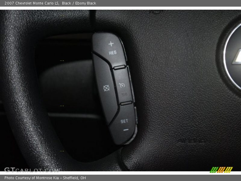 Black / Ebony Black 2007 Chevrolet Monte Carlo LS