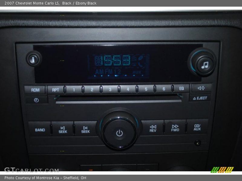 Black / Ebony Black 2007 Chevrolet Monte Carlo LS