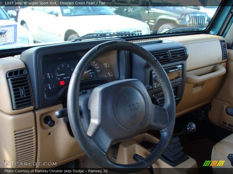 Dashboard of 1997 Wrangler Sport 4x4