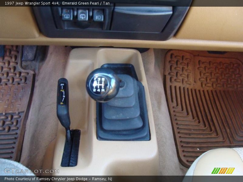  1997 Wrangler Sport 4x4 5 Speed Manual Shifter