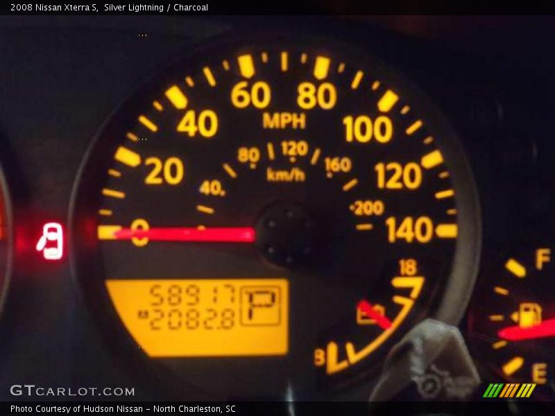 Silver Lightning / Charcoal 2008 Nissan Xterra S