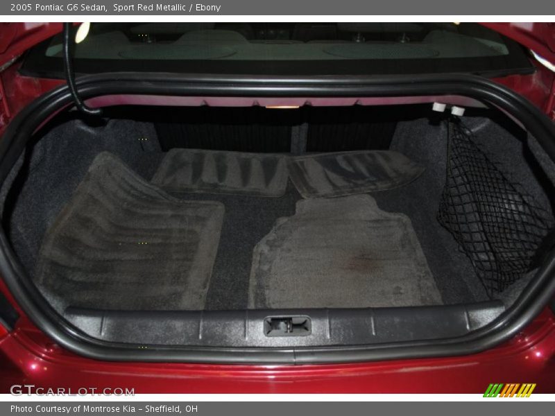 Sport Red Metallic / Ebony 2005 Pontiac G6 Sedan