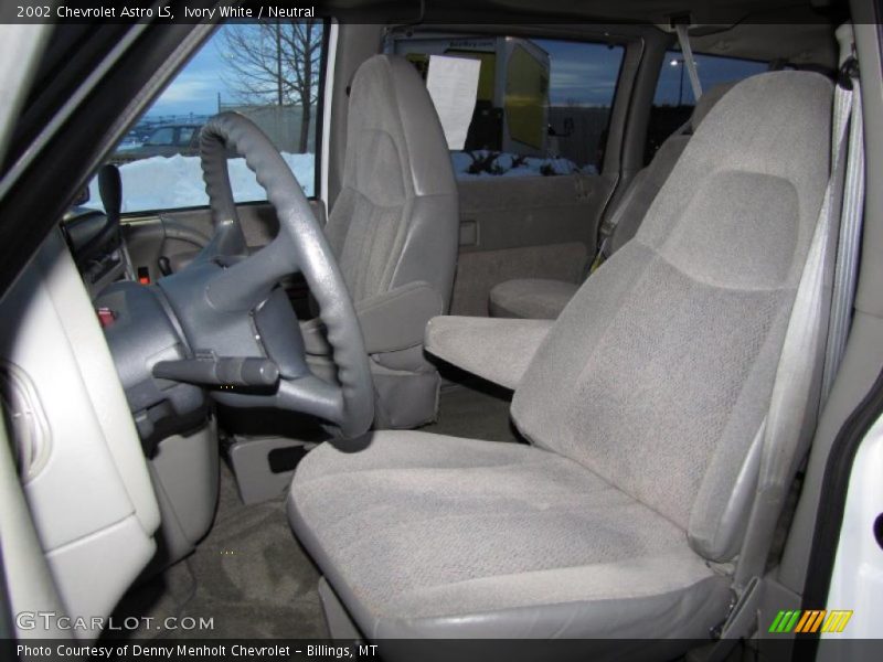  2002 Astro LS Neutral Interior