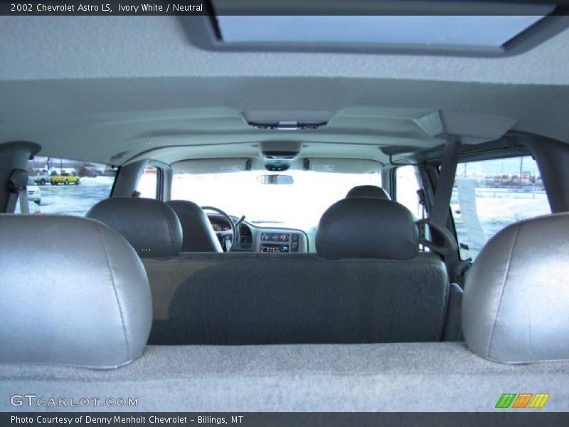 Ivory White / Neutral 2002 Chevrolet Astro LS