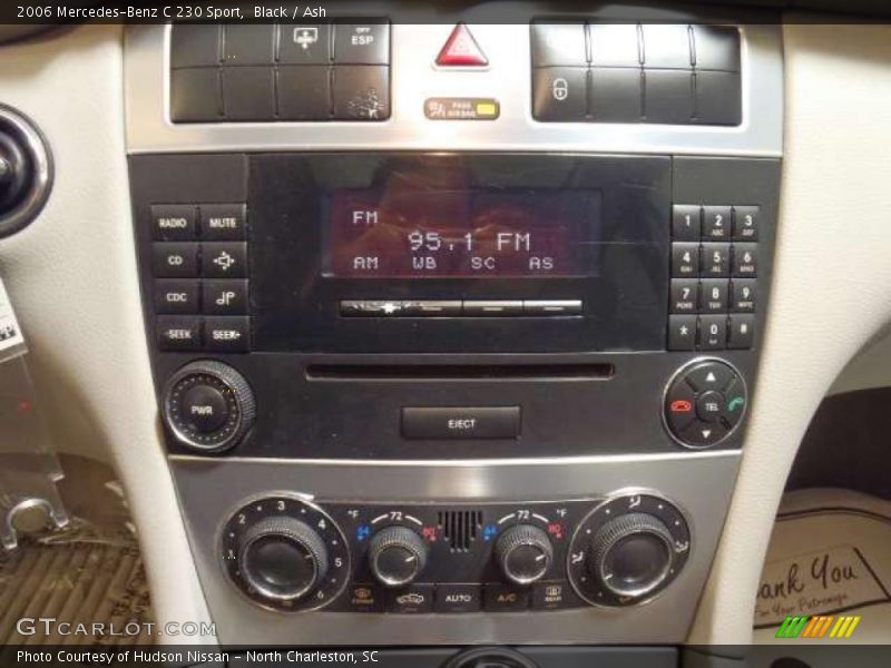 Controls of 2006 C 230 Sport