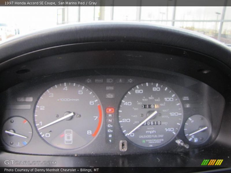  1997 Accord SE Coupe SE Coupe Gauges