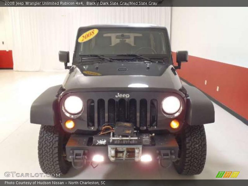 Black / Dark Slate Gray/Med Slate Gray 2008 Jeep Wrangler Unlimited Rubicon 4x4