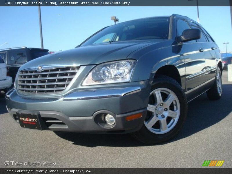 Magnesium Green Pearl / Dark Slate Gray 2006 Chrysler Pacifica Touring
