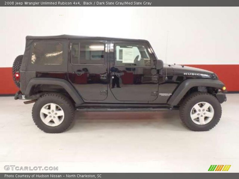 Black / Dark Slate Gray/Med Slate Gray 2008 Jeep Wrangler Unlimited Rubicon 4x4