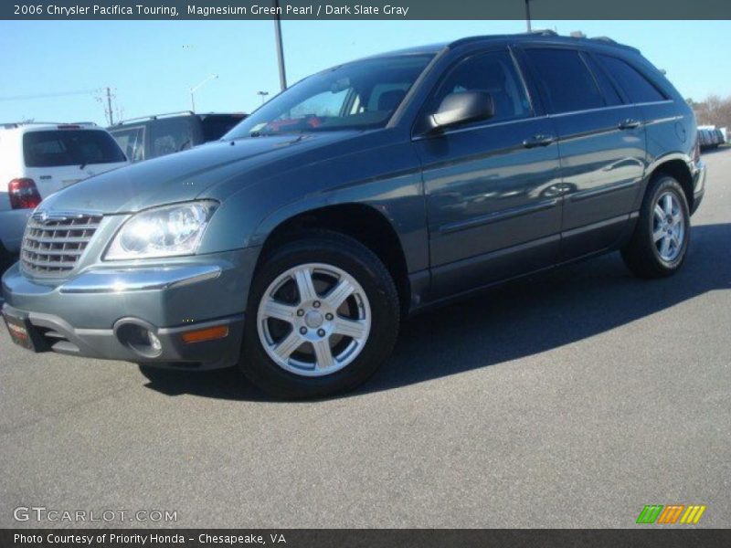 Magnesium Green Pearl / Dark Slate Gray 2006 Chrysler Pacifica Touring