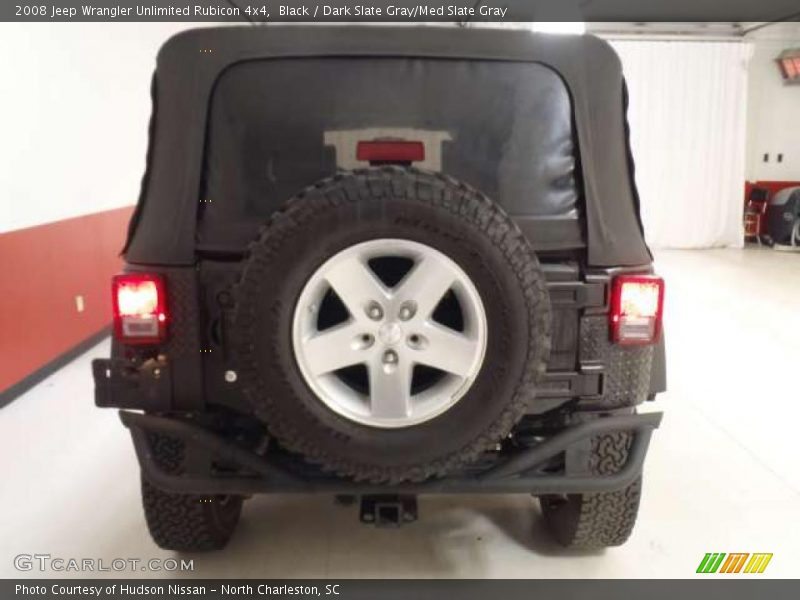 Black / Dark Slate Gray/Med Slate Gray 2008 Jeep Wrangler Unlimited Rubicon 4x4