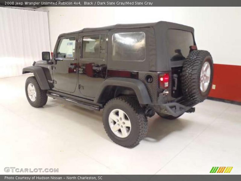 Black / Dark Slate Gray/Med Slate Gray 2008 Jeep Wrangler Unlimited Rubicon 4x4