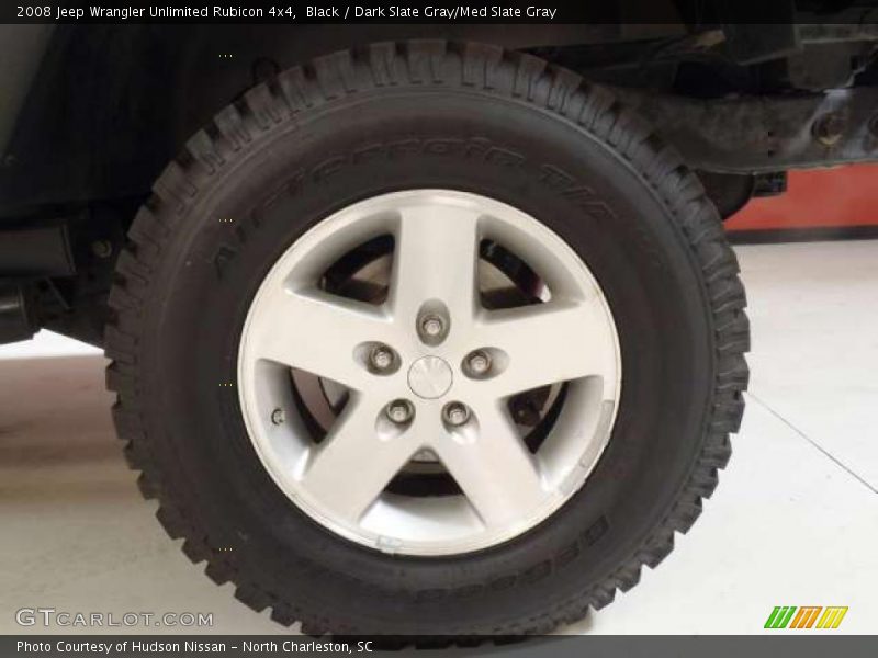 Black / Dark Slate Gray/Med Slate Gray 2008 Jeep Wrangler Unlimited Rubicon 4x4