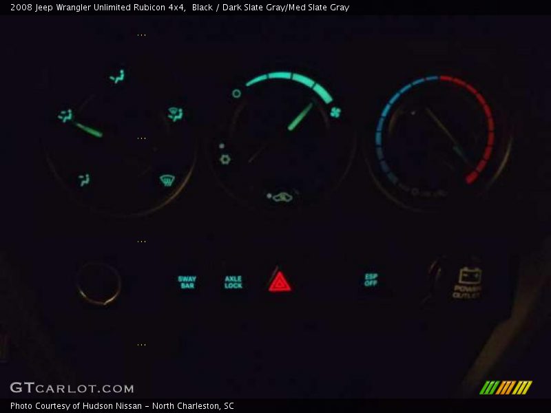 Black / Dark Slate Gray/Med Slate Gray 2008 Jeep Wrangler Unlimited Rubicon 4x4