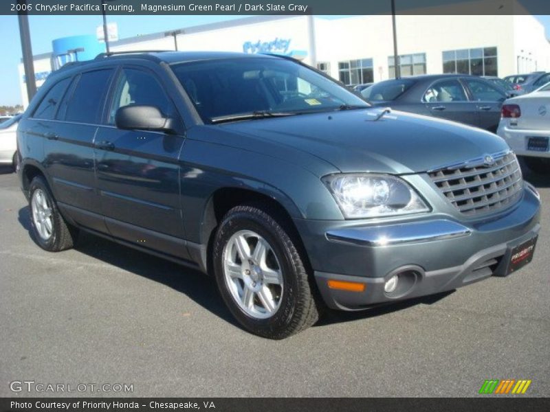 Magnesium Green Pearl / Dark Slate Gray 2006 Chrysler Pacifica Touring