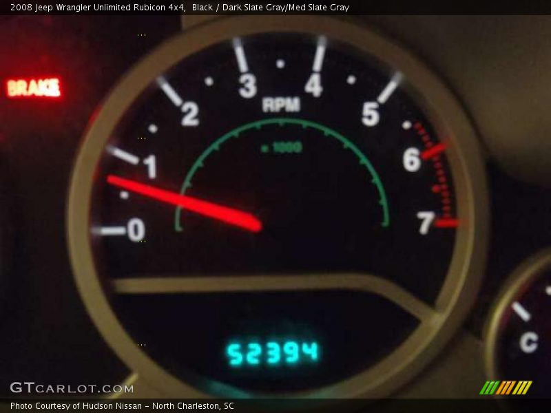 Black / Dark Slate Gray/Med Slate Gray 2008 Jeep Wrangler Unlimited Rubicon 4x4