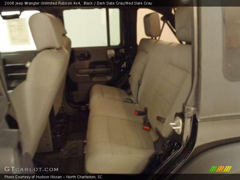 Black / Dark Slate Gray/Med Slate Gray 2008 Jeep Wrangler Unlimited Rubicon 4x4