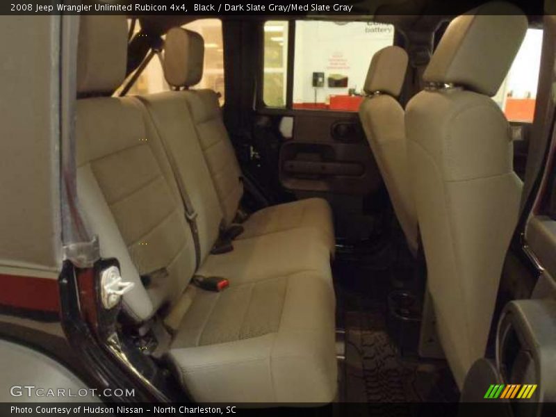 Black / Dark Slate Gray/Med Slate Gray 2008 Jeep Wrangler Unlimited Rubicon 4x4