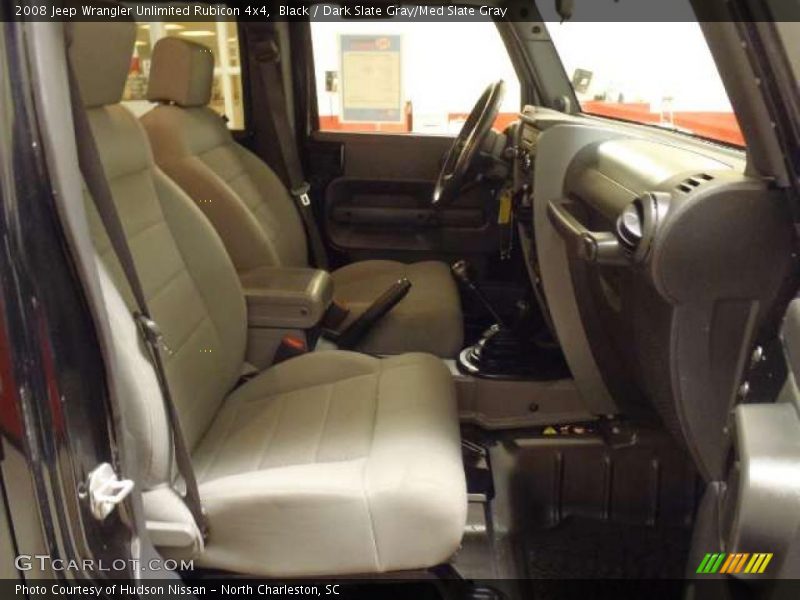 Black / Dark Slate Gray/Med Slate Gray 2008 Jeep Wrangler Unlimited Rubicon 4x4