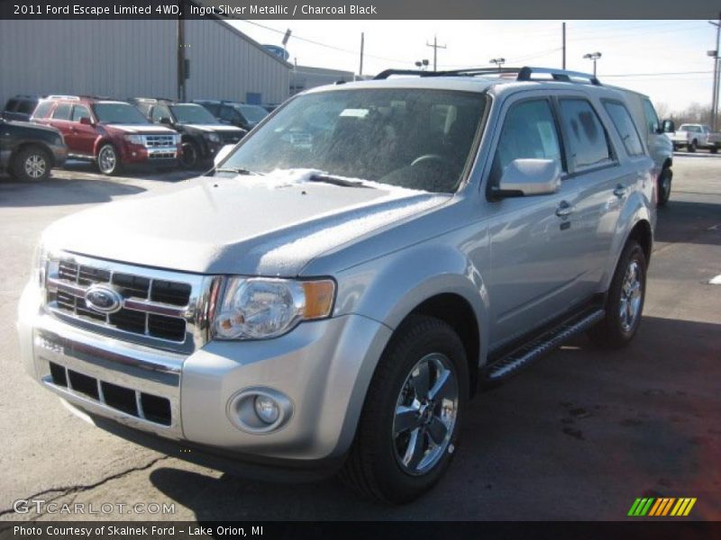 Ingot Silver Metallic / Charcoal Black 2011 Ford Escape Limited 4WD