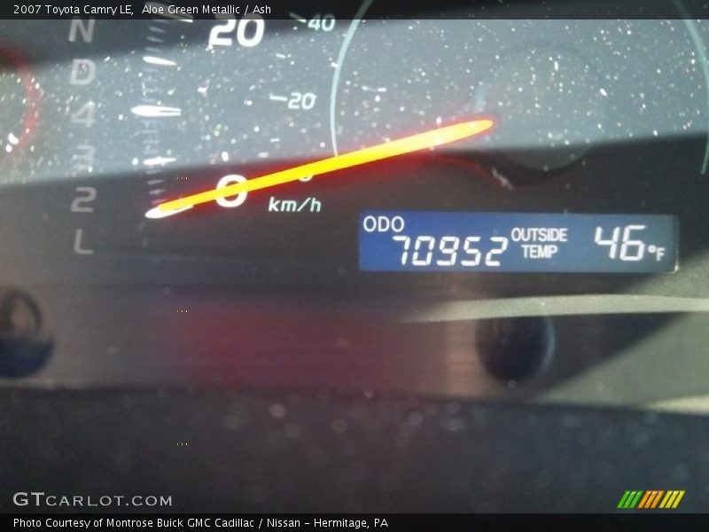 Aloe Green Metallic / Ash 2007 Toyota Camry LE