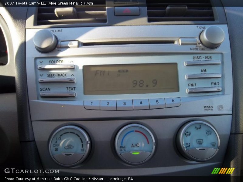 Aloe Green Metallic / Ash 2007 Toyota Camry LE