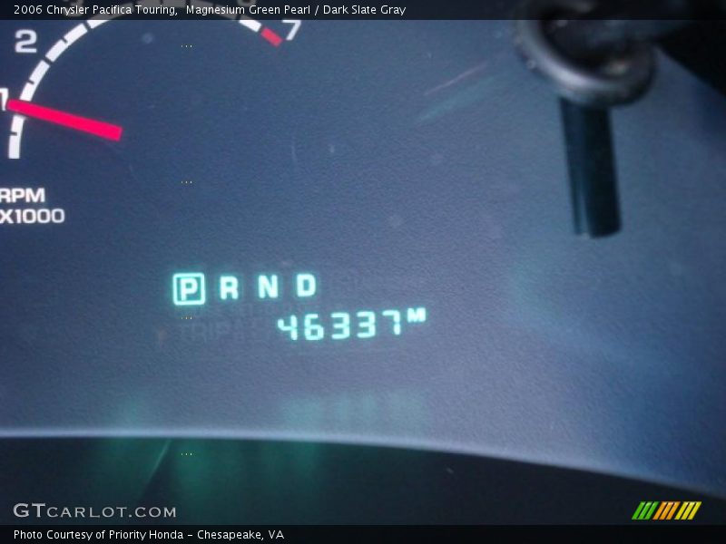 Magnesium Green Pearl / Dark Slate Gray 2006 Chrysler Pacifica Touring