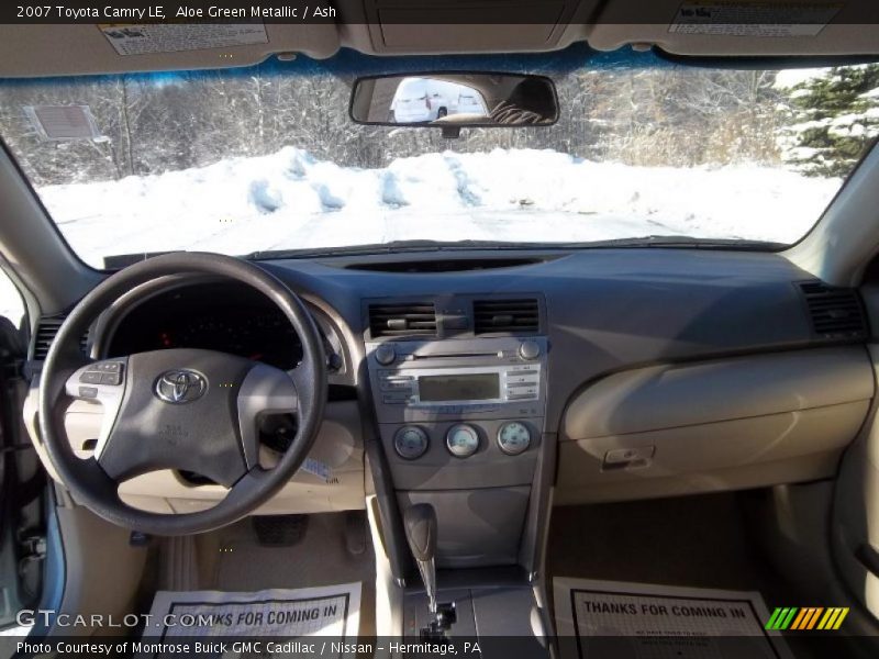 Aloe Green Metallic / Ash 2007 Toyota Camry LE