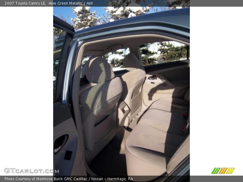 Aloe Green Metallic / Ash 2007 Toyota Camry LE
