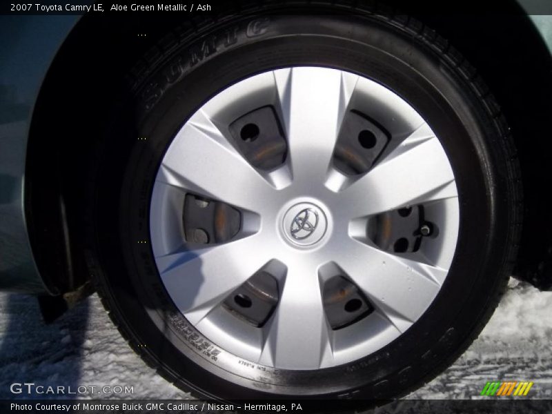 Aloe Green Metallic / Ash 2007 Toyota Camry LE