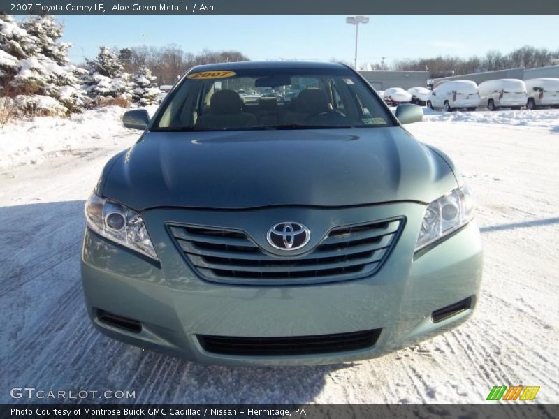 Aloe Green Metallic / Ash 2007 Toyota Camry LE