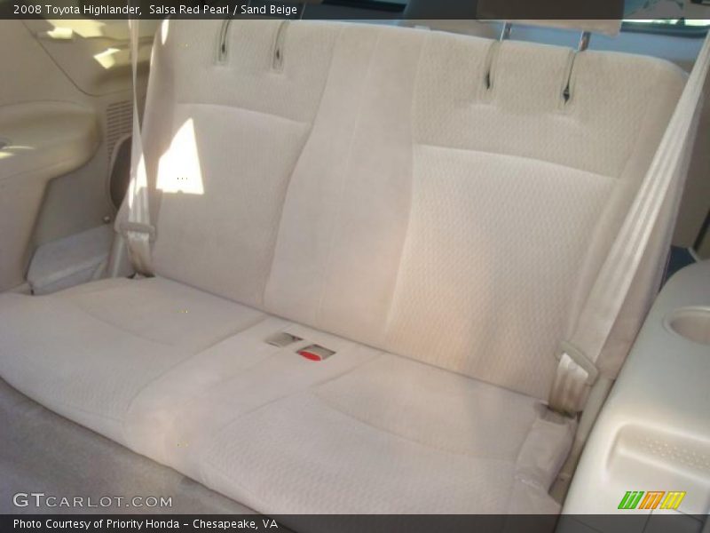 Salsa Red Pearl / Sand Beige 2008 Toyota Highlander