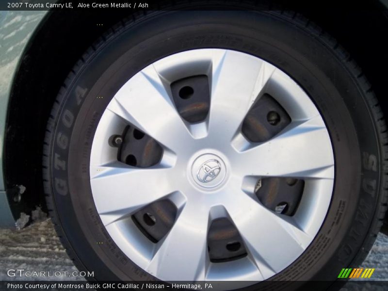 Aloe Green Metallic / Ash 2007 Toyota Camry LE