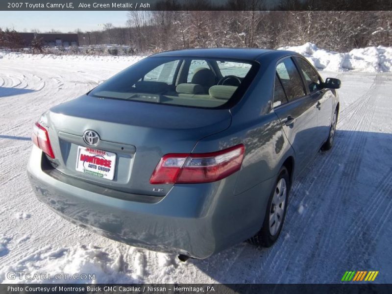 Aloe Green Metallic / Ash 2007 Toyota Camry LE