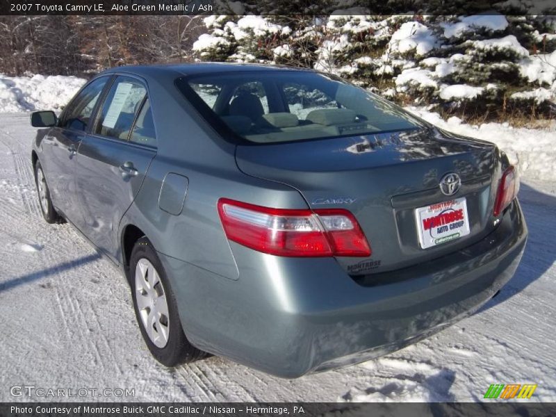 Aloe Green Metallic / Ash 2007 Toyota Camry LE