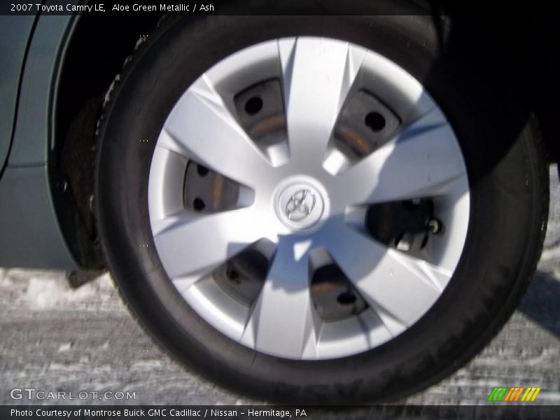 Aloe Green Metallic / Ash 2007 Toyota Camry LE
