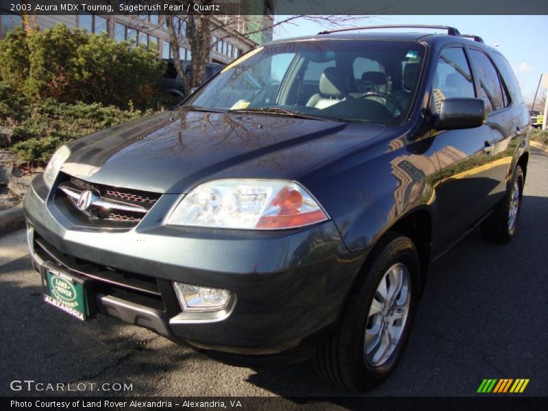 Sagebrush Pearl / Quartz 2003 Acura MDX Touring