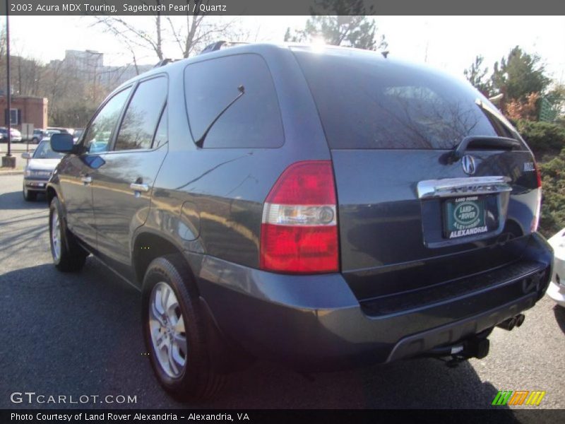 Sagebrush Pearl / Quartz 2003 Acura MDX Touring