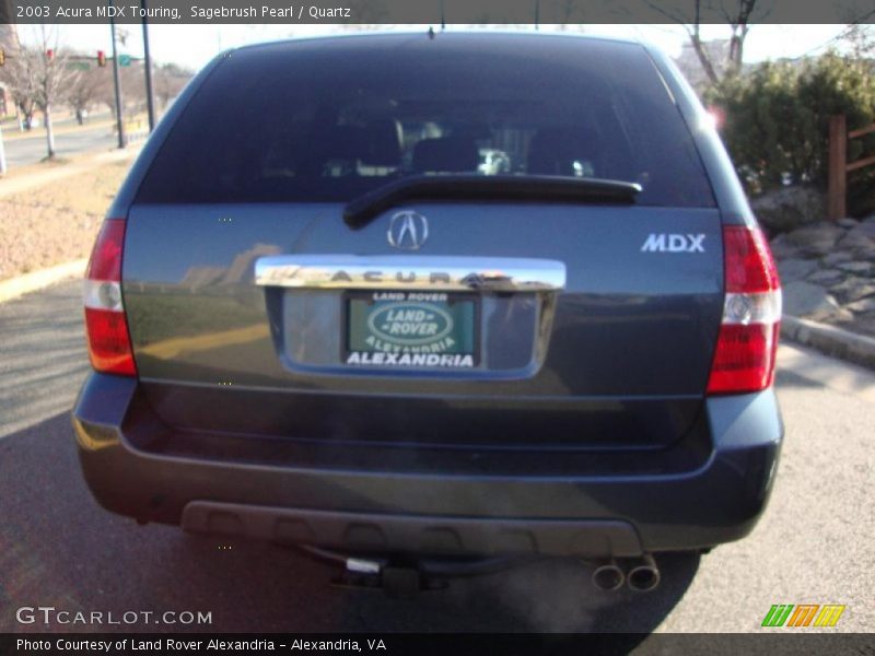 Sagebrush Pearl / Quartz 2003 Acura MDX Touring