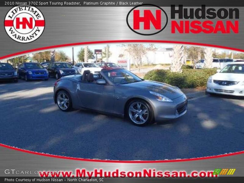 Platinum Graphite / Black Leather 2010 Nissan 370Z Sport Touring Roadster