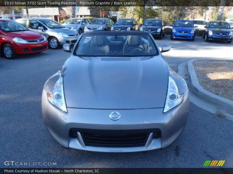Platinum Graphite / Black Leather 2010 Nissan 370Z Sport Touring Roadster
