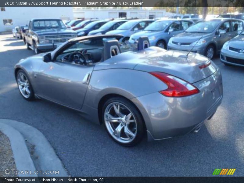 Platinum Graphite / Black Leather 2010 Nissan 370Z Sport Touring Roadster