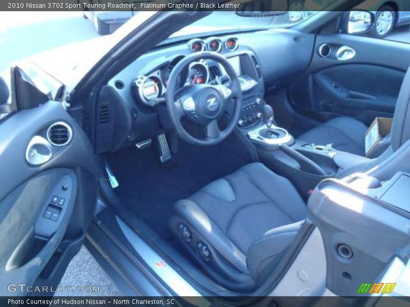 Platinum Graphite / Black Leather 2010 Nissan 370Z Sport Touring Roadster