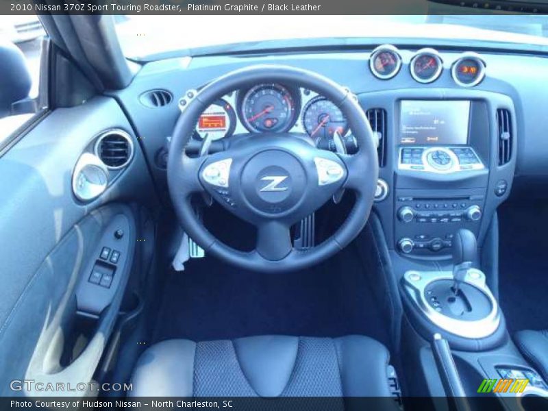  2010 370Z Sport Touring Roadster Black Leather Interior