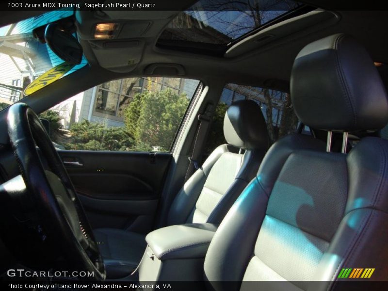 Sagebrush Pearl / Quartz 2003 Acura MDX Touring